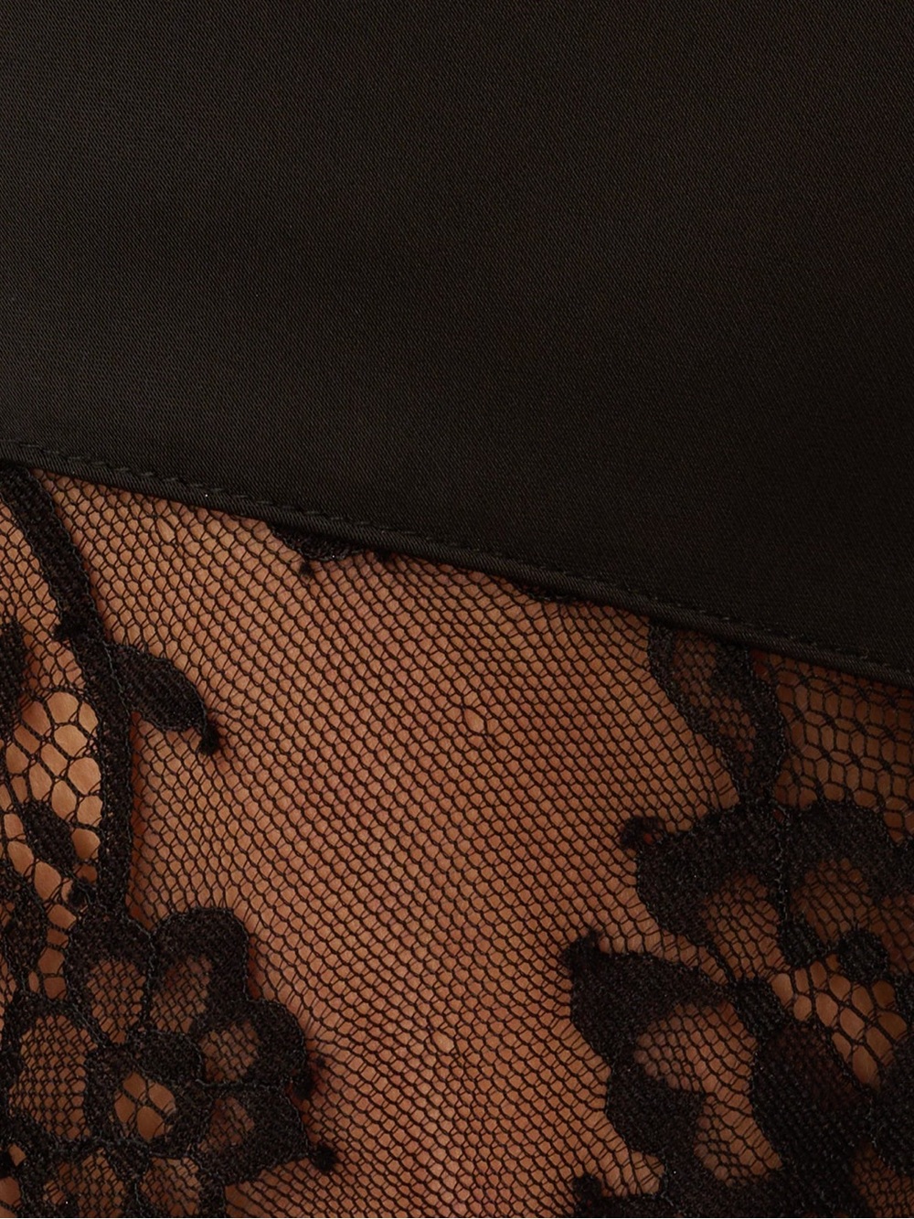 Adrianna Papell Stretch Satin & Lace Slip Maxi Dress NWT - Picture 8 of 10